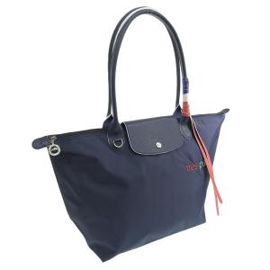 ロンシャン バッグ レディース トートバッグ ショルダーバッグ A4サイズ ネイビー 1899-HBG LONGCHAMP｜riverall-men