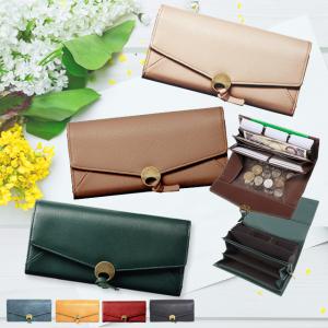 【特別プライス】財布 レディース長財布 さいふ カード縦入れ 使いやすい 大容量 RINRE リンレ 緑の財布 開運 一粒万倍日