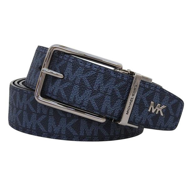 マイケルコース ベルト メンズ アウトレット NS PVC ネイビー 34MM CTFR DRESS...