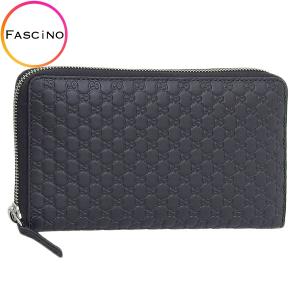 GUCCI（グッチ） 財布 メンズ 長財布 アウトレット レザー ブラック O