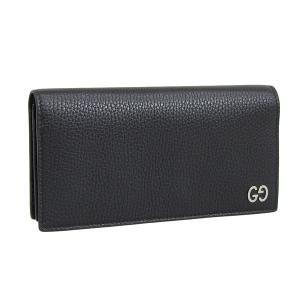 グッチ 財布 メンズ アウトレット 長財布 レザー ブラック 547080a7m0n1000 GUCCI｜riverall-men