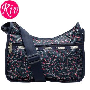 レスポートサック LeSportsac バッグ ショルダーバッグ 斜めがけ Classic Hobo FAIRY FLORAL BLUE ナイロン 7520-d914｜riverall-men