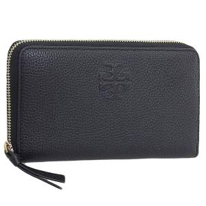 トリーバーチ 財布 レディース 長財布 アウトレット ラウンドファスナー レザー ブラック 86004-001 TORY BURCH ショッパー付き｜riverall-men