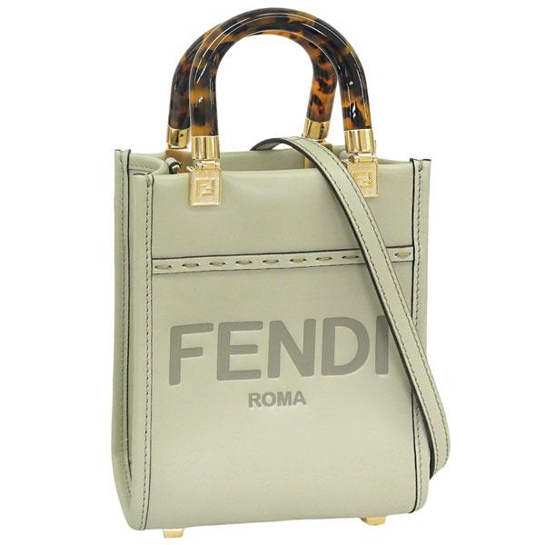FENDI Fendi MINI SUNSHINE SHOPPER ショルダーバッグ 8BS051ABVLF1K3B
