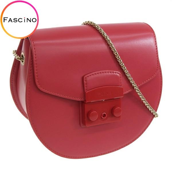 フルラ バッグ レディース ショルダーバッグ クロスボディ 斜めがけ アウトレット レザー レッド ...