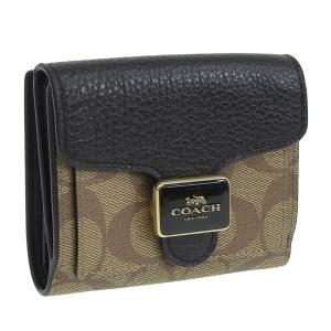 COACH（コーチ） 財布 メンズ 2つ折り 折財布 コンパクト アウトレット