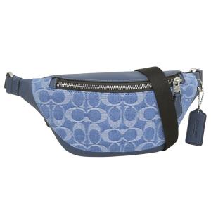 コーチ バッグ メンズ ショルダーバッグ ボディバッグ アウトレット デニムブルー CDF48SVDE COACH