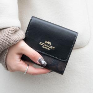 COACH（コーチ） 財布 レディース アウトレット ミニ財布 三つ折り 折
