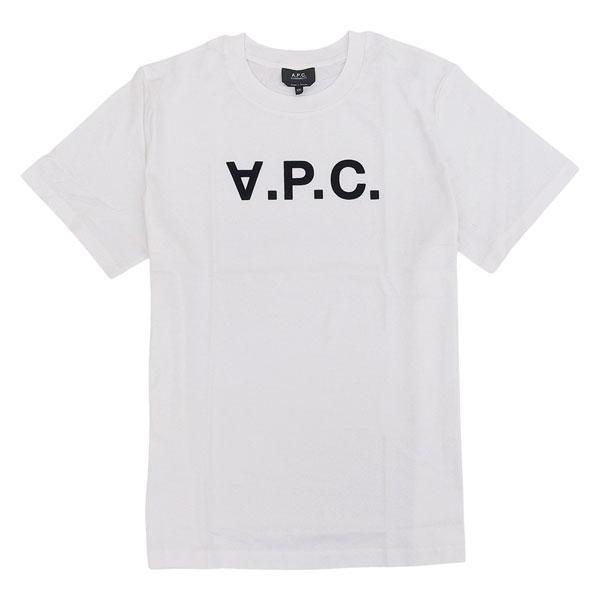 アーペーセー Tシャツ カットソー 半袖 メンズ レディース XL コットン ホワイト t shir...