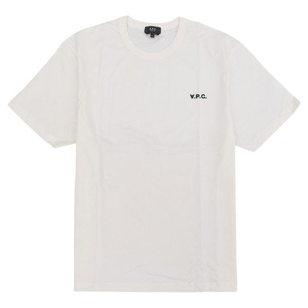 アーペーセー Tシャツ カットソー 半袖 メンズ L コットン ホワイト t shirt boxy ...