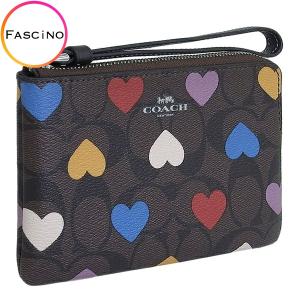 コーチ ポーチ COACH コーチ ポーチ 小物入れ ボックス プリント シグネチャー