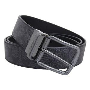 COACH（コーチ） ベルト メンズ アウトレット レザー ブラック