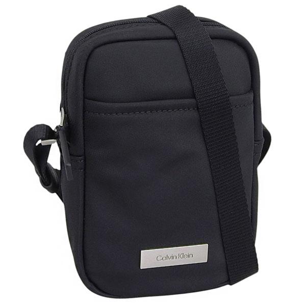 カルバンクライン バッグ メンズ レディース ショルダーバッグ ナイロン ブラック SLEEK SL...