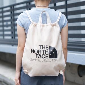 ザノースフェイス バッグ メンズ レディース 2WAY ナップサック リュックサック クリーム NN2PQ13K CRE THE NORTH FACE A4対応 ホワイトレーベル｜riverall-men