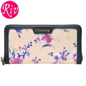 リエンダ rienda 長財布 ラウンドファスナー 花柄 r03708202｜riverall-men