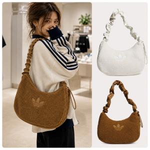 【並行輸入品】 韓国直送 アディダス オリジナルス バッグ レディース フリース ショルダーバッグ Fleece Shoulder Bag ks8838 kt0858 adidas Originals 特価