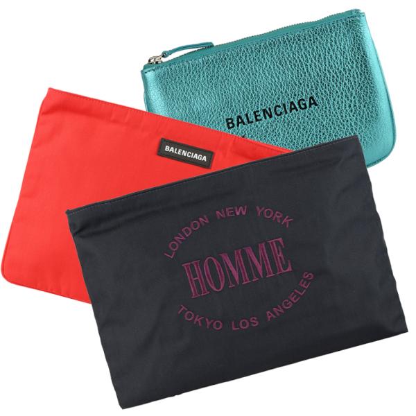 バレンシアガ BALENCIAGA クラッチバッグ セカンドバッグ トラベルポーチ メンズ レディー...