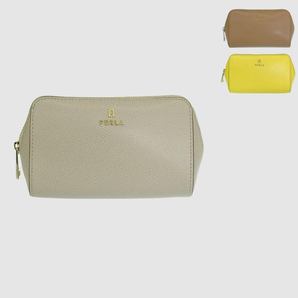 フルラ コスメポーチ 化粧ポーチ レディース レザー カメリア FURLA CAMELIA M CO...