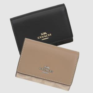 COACH（コーチ） 財布 レディース 2つ折り 折財布 アウトレット PVC
