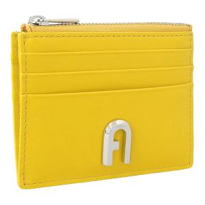 フルラ FURLA MOON S CARD CASE W  ZIP カードケース 財布 ポッリネ イエロー レディース wp00124ax07330564s｜riverall-men