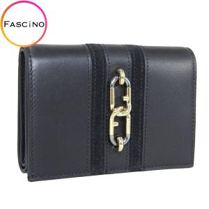 BALENCIAGA（バレンシアガ） 財布 三つ折り ミニ財布 ブラック クロコ