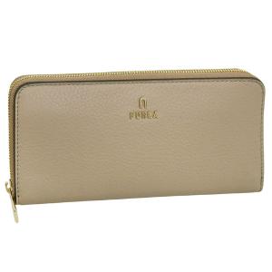 フルラ 財布 レディース 長財布 アウトレット レザー グレージュ カメリア CAMELIA XL ZIP AROUND SLIM WALLET WP00313HSF0001257S FURLA