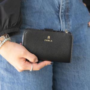 FURLA（フルラ） 財布 レディース 二つ折り 折財布 レザー カメリア
