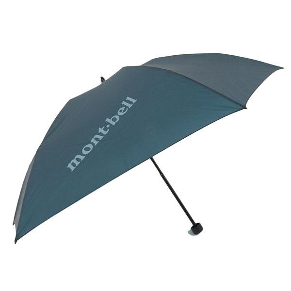 モンベル 折りたたみ傘 折り畳み傘 メンズ レディース ブルーグリーン トラベルアンブレラ 55 1...