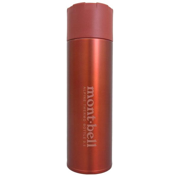 モンベル アルパイン サーモボトル メンズ レディース 0.5L レッド ALPINE THERMO...