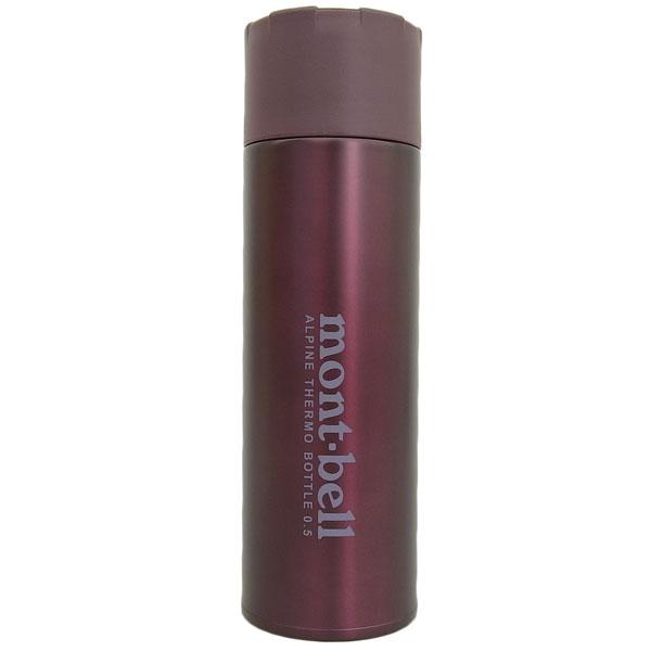 モンベル アルパイン サーモボトル メンズ レディース 0.5L ワインレッド ALPINE THE...