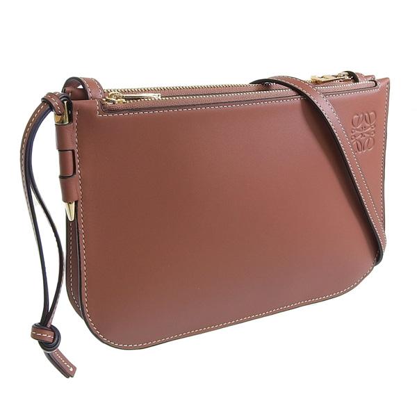 ロエベ ショルダーバッグ レディース アウトレット クロスボディ 斜めがけ レザー ブラウン 113...