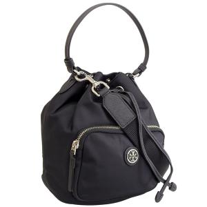 トリーバーチ バッグ レディース ショルダーバッグ 2WAYハンドバッグ OS ブラック VIRGINIA BUCKET BAG 134652-001 TORY BURCH｜riverall