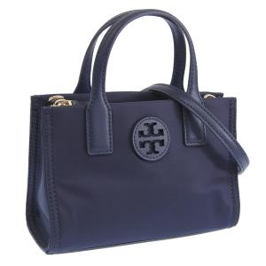 トリーバーチ ハンドバック 2WAY ショルダーバッグ レディース アウトレット OS ネイビー ELLA NYLON MINI TOTE 146437 TORY BURCH｜riverall