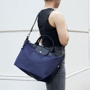 Longchamp 大容量 男女兼用 2way バッグ #ネイビー Longchamp ロンシャン大容量 男女兼用 2way バッグ-ネイビー
