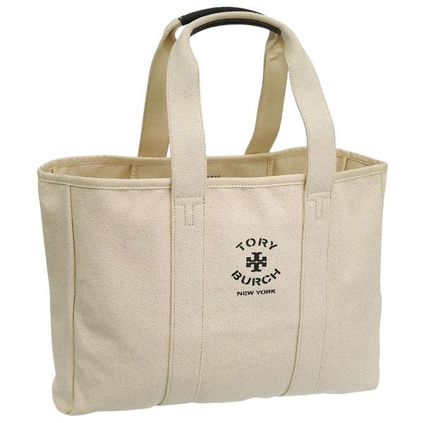 トリーバーチ バッグ レディース トートバッグ アウトレット ベージュ CANVAS TOTE 15...