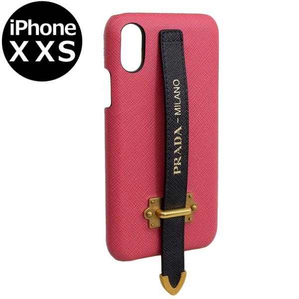 プラダ iPhoneX iPhoneXS レディース メンズ スマホケース アウトレット 1ZH05...