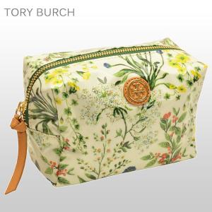 トリーバーチ TORY BURCH ポーチ 新作 花柄 コスメポーチ 21149077 アウトレット レディース｜riverall