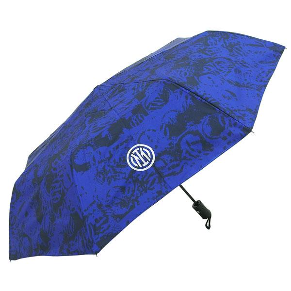 インテルミラノ 折りたたみ傘 折り畳み傘 メンズ アウトレット ブルーマルチ IM OMBRELLO...