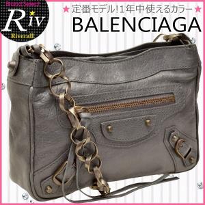 バレンシアガ バッグ BALENCIAGA CLASSIC SHOULDER SHAPE ショルダーバッグ 299203｜riverall