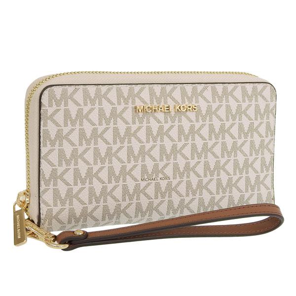 特価 マイケルコース 財布 レディース 長財布 アウトレット バニラ ジェットセットトラベル JET...