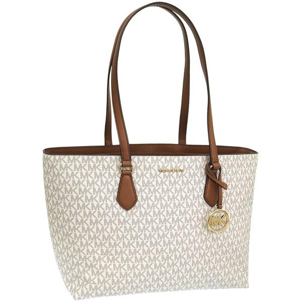 特価 マイケルコース バッグ レディース トートバッグ アウトレット PVC バニラ 35S4G6H...