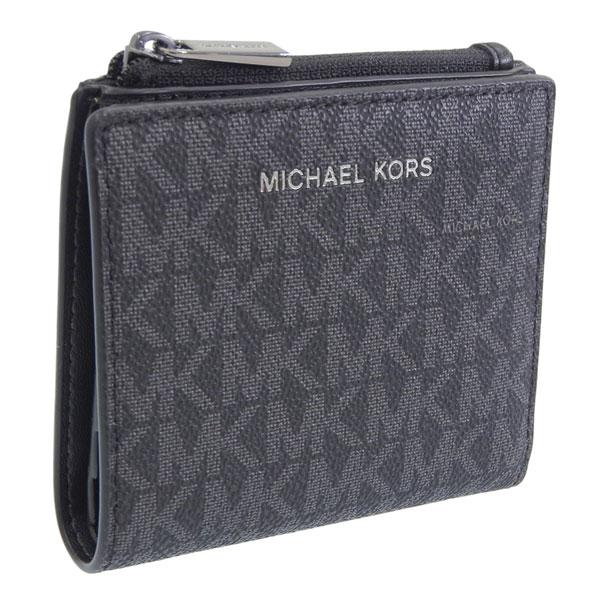 マイケルコース 財布 メンズ 2つ折り 折財布 コンパクト アウトレット コーティング キャンバス ...