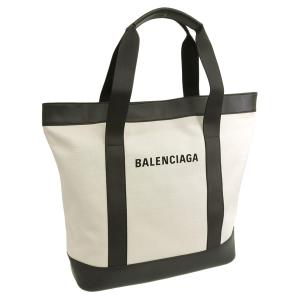 バレンシアガ バッグ レディース メンズ アウトレット トートバッグ A4 ベージュ×ブラック 374767AQ3AN9260 BALENCIAGA｜riverall