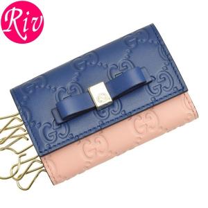 グッチ GUCCI キーケース 6連 BOWY 388682 アウトレット レディース｜riverall