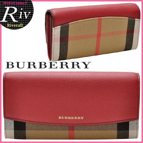 バーバリー 財布 BURBERRY 長財布 ハウスチェック 3975327