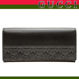 グッチ 財布 GUCCI 二つ折り長財布 グッチシマ メンズ...