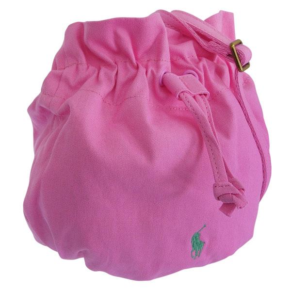 ラルフローレン バッグ レディース ショルダーバッグ コットン ピンク 4AR165AJD RALP...