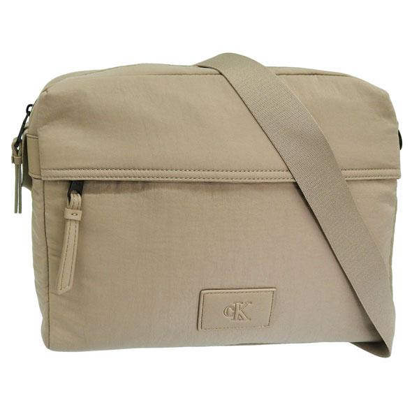 カルバンクライン バッグ メンズ レディース ショルダーバッグ フライトバッグ アウトレット ベージ...