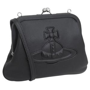 ヴィヴィアンウエストウッド バッグ レディース ショルダーバッグ 2way レザー ブラック VIVIENNE VIVIENNE’S CLUTCH 52050001L001SN401 VIVIENNE WESTWOOD