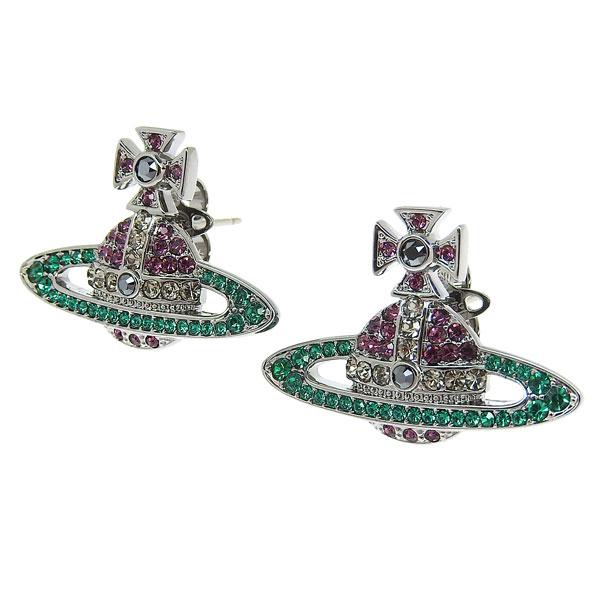 【並行輸入品】 ヴィヴィアンウエストウッド アクセサリー レディース ピアス イヤリング ルテニウム...